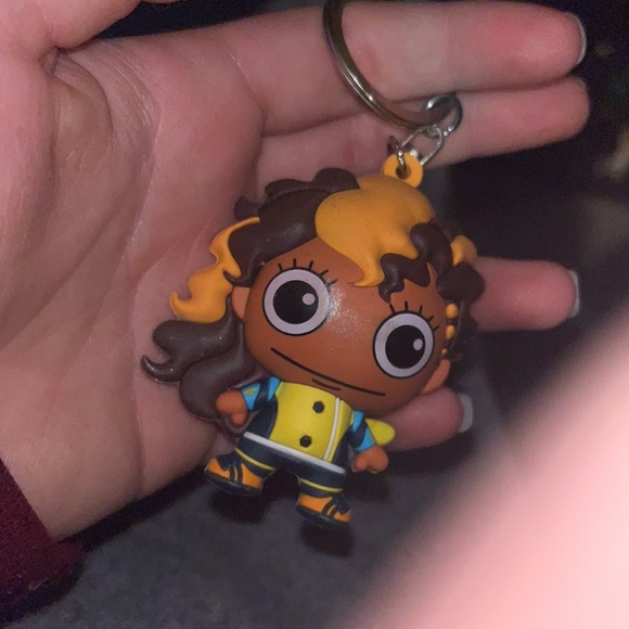 6 piece collectable super hero (girls) keychains - Picture 6 of 7